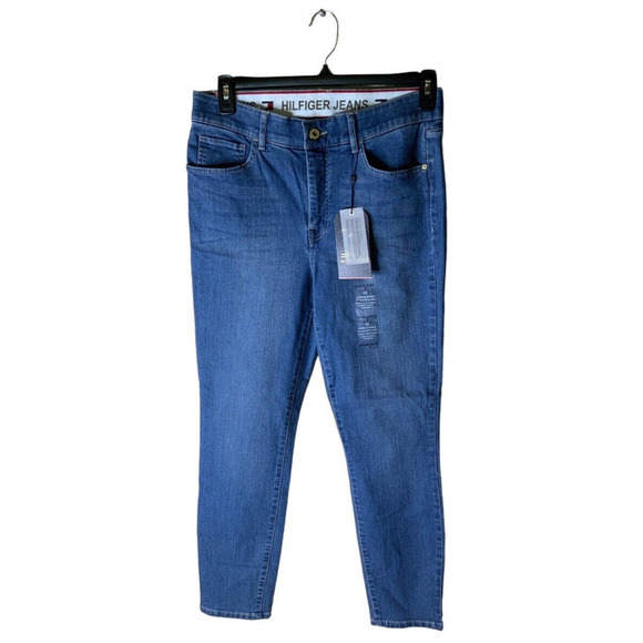 Tommy Hilfiger Jeans Womens Size 12 Tummy Control Panel Bedford Skinny Stretch - Picture 3 of 13